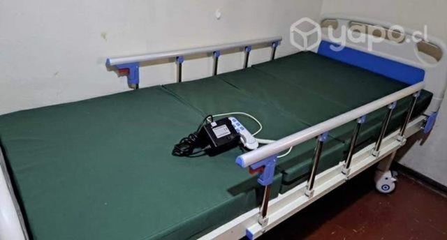 Cama Clínica con Colchón Antiescaras Yuwell