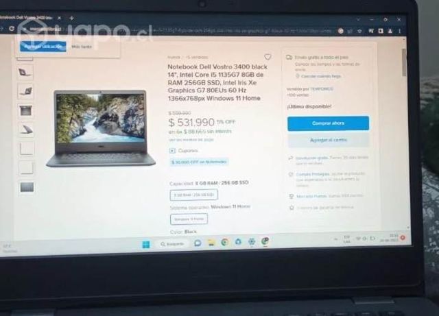 Notebook Dell Vostro 14&#34;