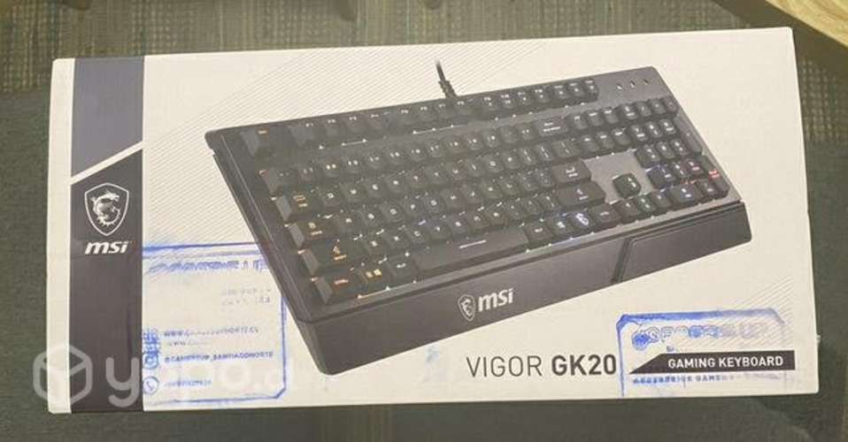 Teclado Gamer MSI Vigor GK20 NUEVO