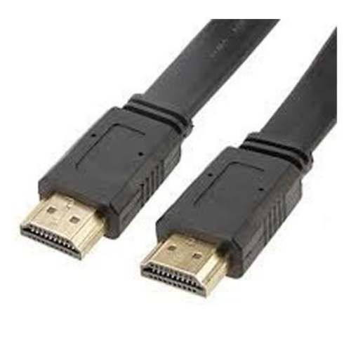 Cable hdmi 3 mts. m/m, v. 1.4, plano, conec. baño