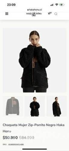 Chaqueta Hakahonu Zip-porrito