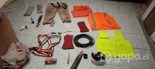 guantes de soldador, polainas para soldador