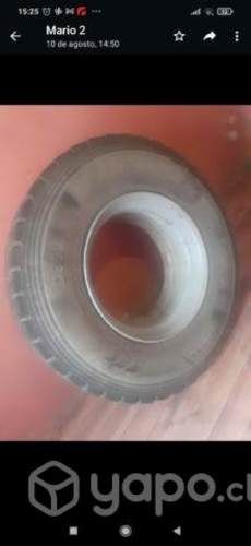 Llanta Artillera para camión con neumático