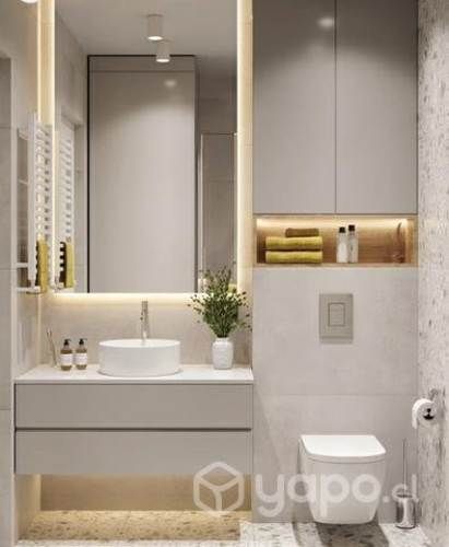 Espejo led rectangular retro iluminado