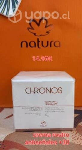 Productos Chonos de Natura