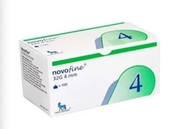 Agujas novofine 4 mm