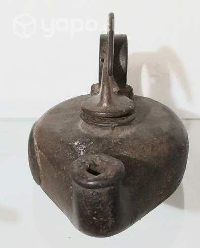 Antigua lampara fierro fundido wells sincle torch