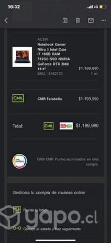 Acer Nitro 5 (Notebook gamer)