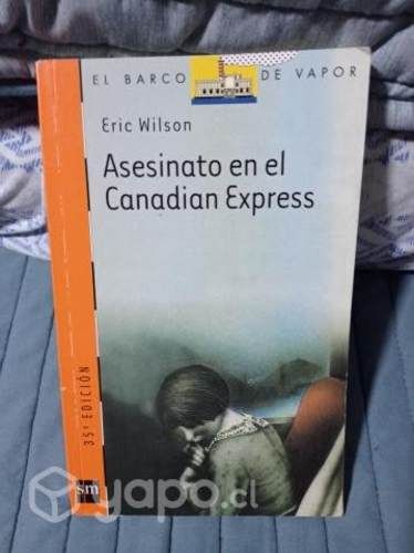 Libro Asesinato en el Canadian Express Eric Wilson