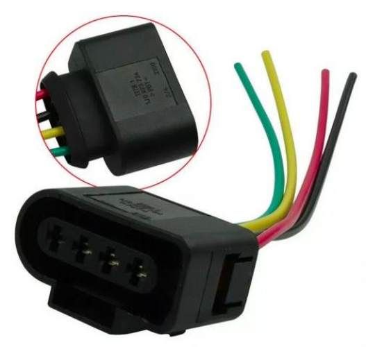 Enchufe Conector De Bobina Encendido Audi / Vw