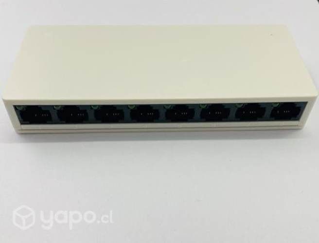 Switch de cable Lan (8 Puertos)