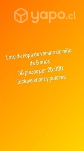 Lotes de ropa usada bien estado