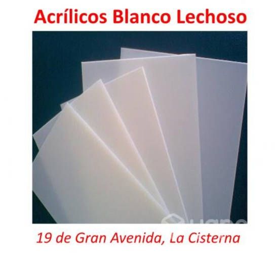 Acrílico Blanco Lechoso 2mm