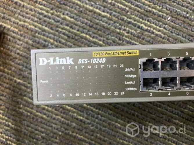 Switch Red D-Link DES-1024D