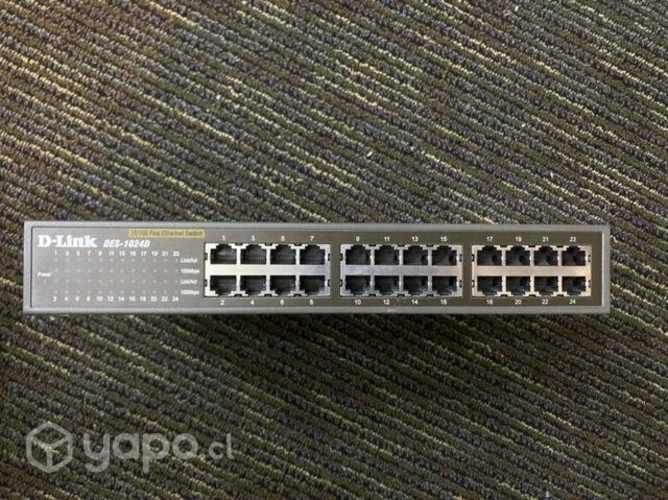 Switch Red D-Link DES-1024D