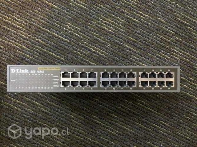 Switch Red D-Link DES-1024D