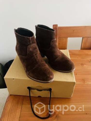 Botín skechers mujer