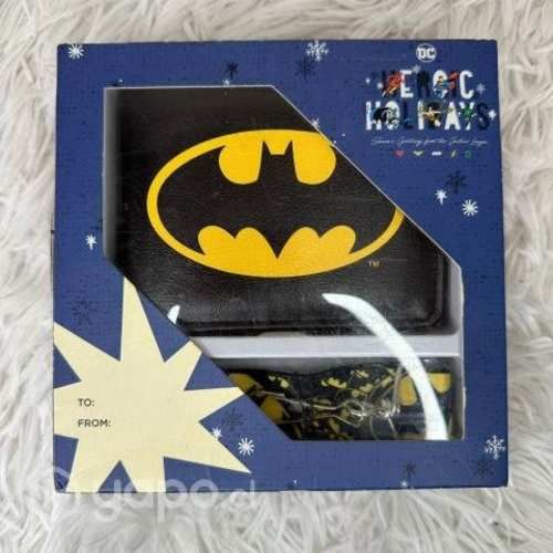Billetera Dc Batman + cinta por llaves