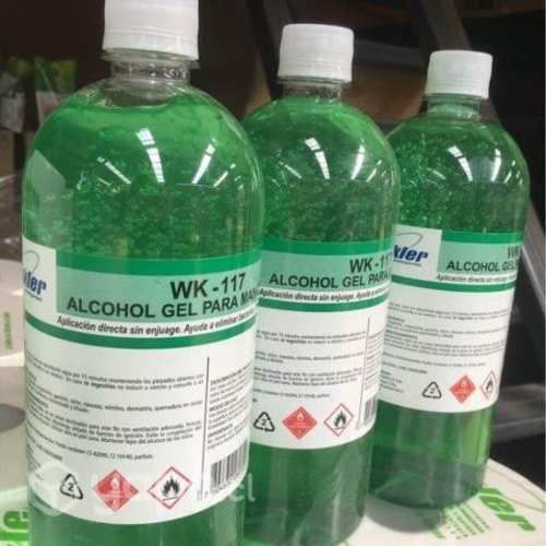 Alcohol gel marca winkler 1 litro