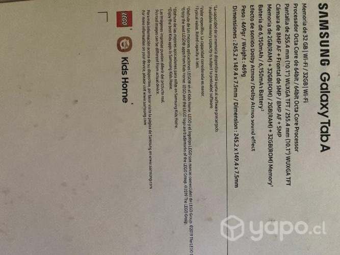 Samsung Galaxy tab A 10.1