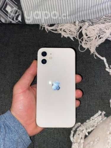 iphone 12 normal, patalla trizada.