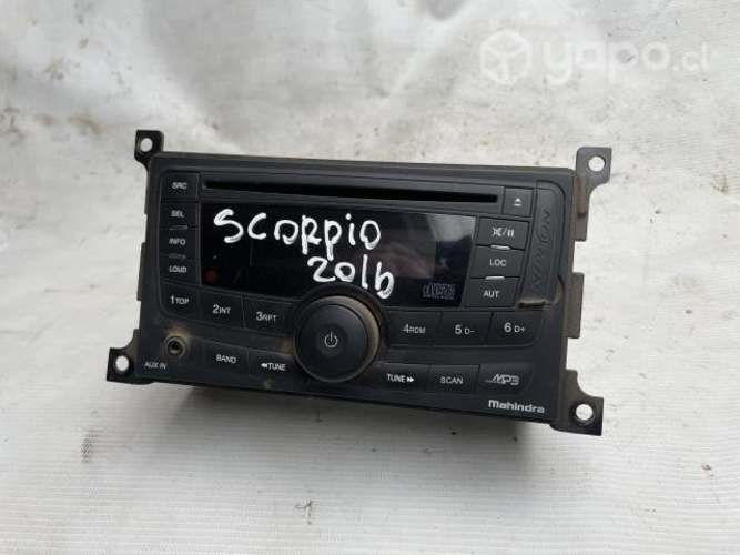 Radio Vehículo Mahindra Scorpio 2016