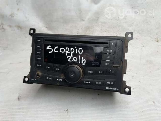 Radio Vehículo Mahindra Scorpio 2016