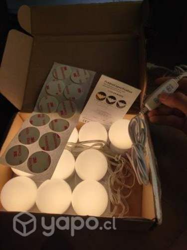 Luces para Espejos/maquillajes/deco con control