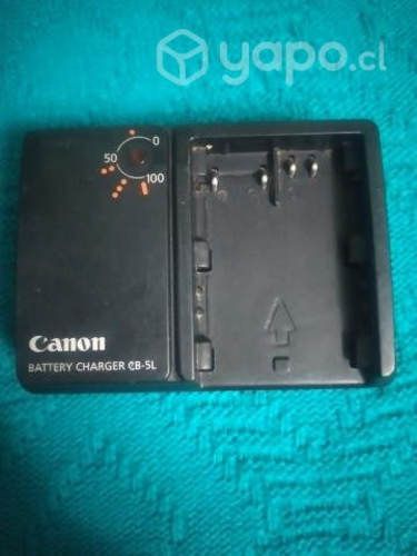 Canon cargador cb-5l ( 8.4 Volt-1.2 Amper) bateria
