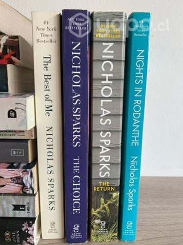 Colección de libros en inglés de Nicholas Sparks