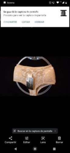 Pantaletas con relleno 17 unidades