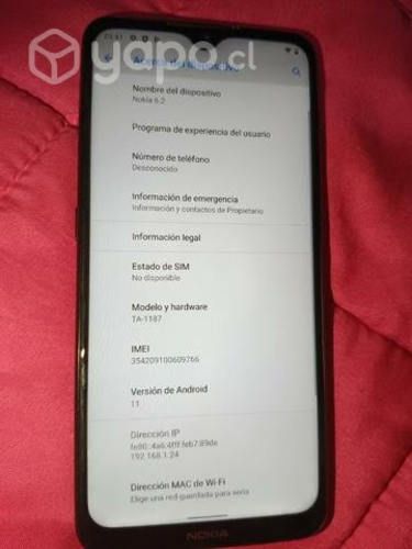 Nokia 6.2 liberado
