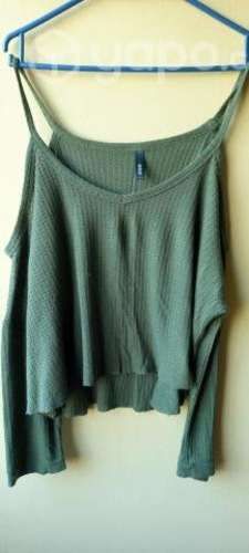 Polera otono/invierno sin hombros