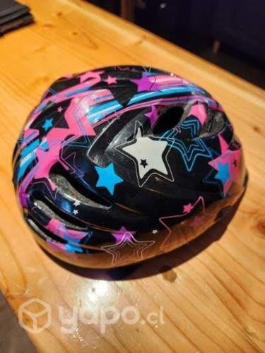 Casco bicicleta niña
