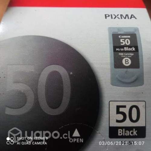 Tintas canon 50 y 51 originales