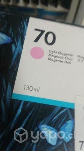 Tintas HP 70 colores originales de alta de 130ml