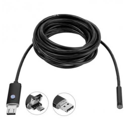 Endoscopio Boroscopio Android PC USB Camara 5m