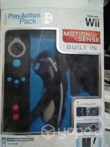 Control WII Play Action Pack Nuevos de Colección