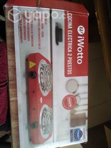 Cocina electrica 2 platos