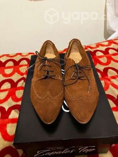Zapatos Oxford Cuero