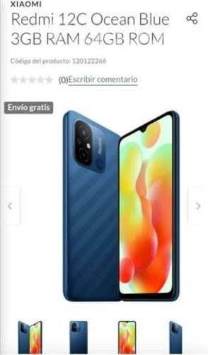 Redmi 12c nuevo encaja embalado sin abrir