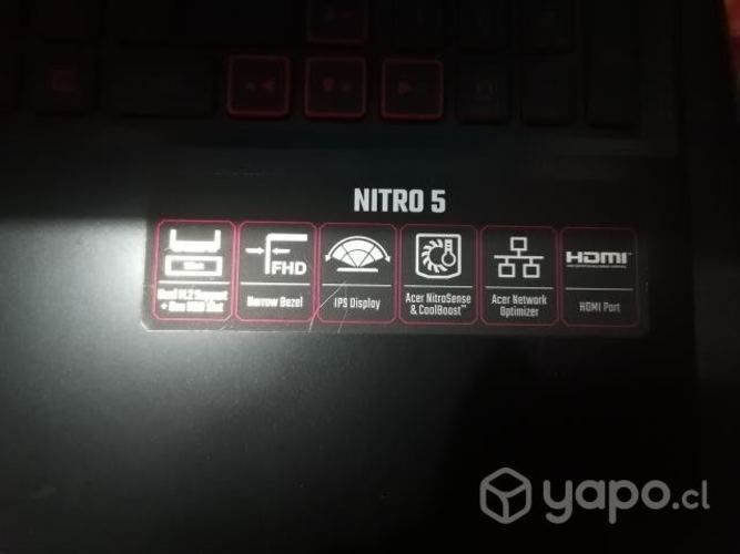 Notebook Acer Gamer Nitro 5