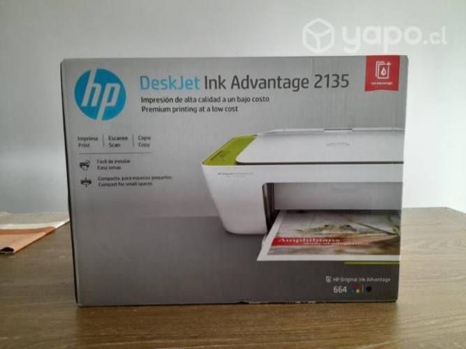 Impresora hp deskjet ink advantage