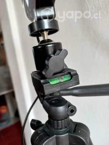 Aro de luz con trípode