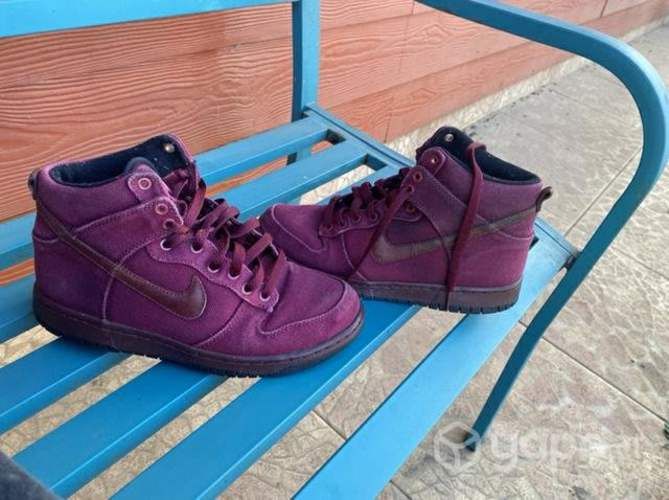 Nike dunk high canvas