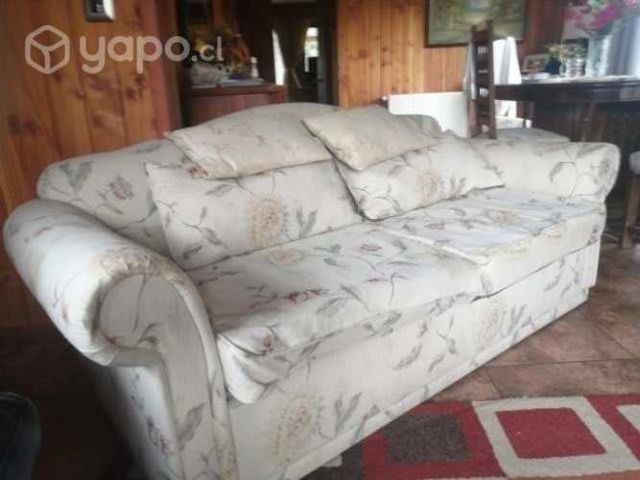 Sofá dos cuerpos cómodo y resistente