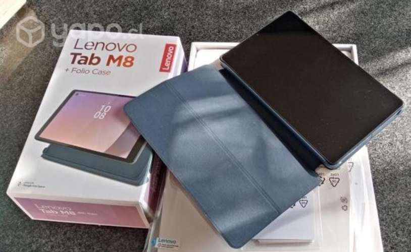 Tablet Lenovo M8 4th Gen + Folio Case