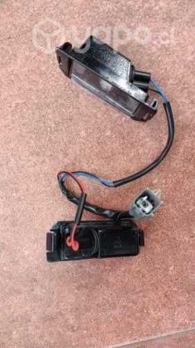 Conjunto Luz Porta Patente Kia Rio 3/4 Año 15-17