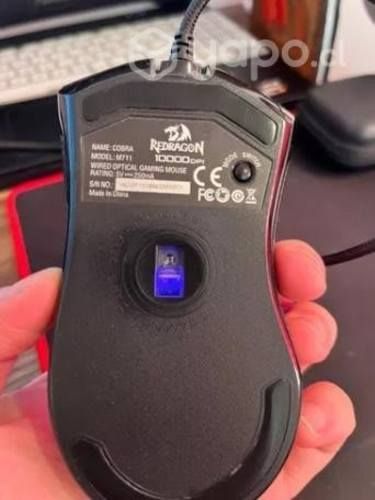 Mouse Gamer Redragon Cobra Chroma M711 Negro