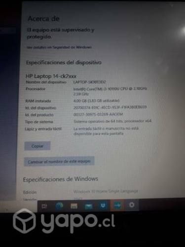Hp laptop windows 10